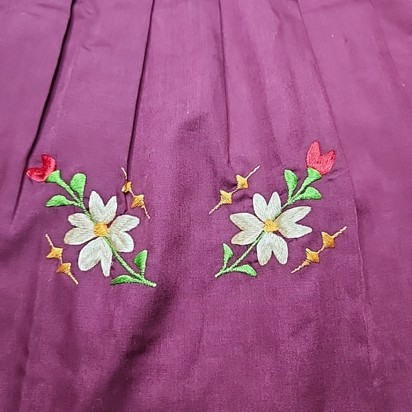 Girls Handmade Embroidery Girls Dress Sz 2 - Picture 4 of 7